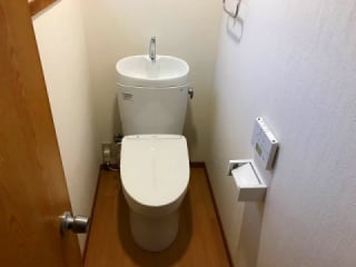 トイレ工事施工完了