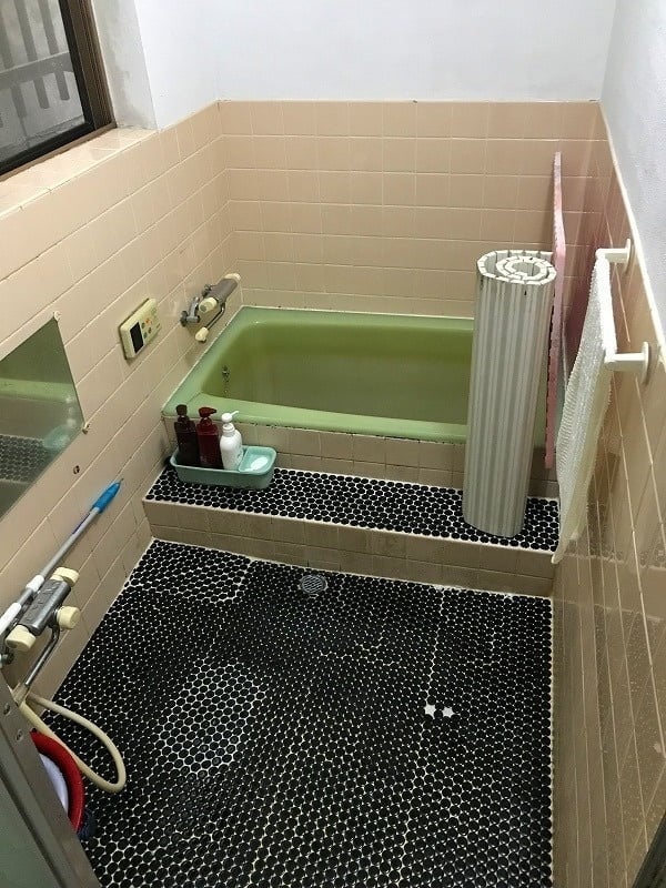 浴室リフォーム工事施工前
