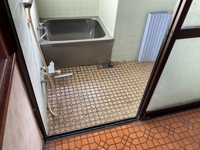 浴室改装工事前