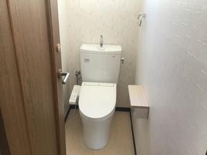 トイレ改装工事施工後