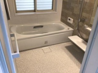 浴室改装工事後